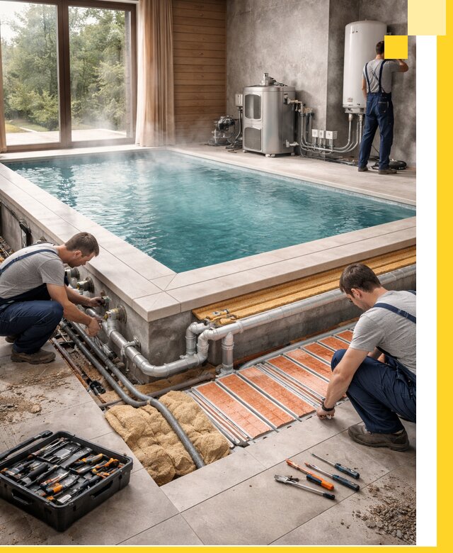 Проектирование и строительство тёплых бассейнов в Моршанске