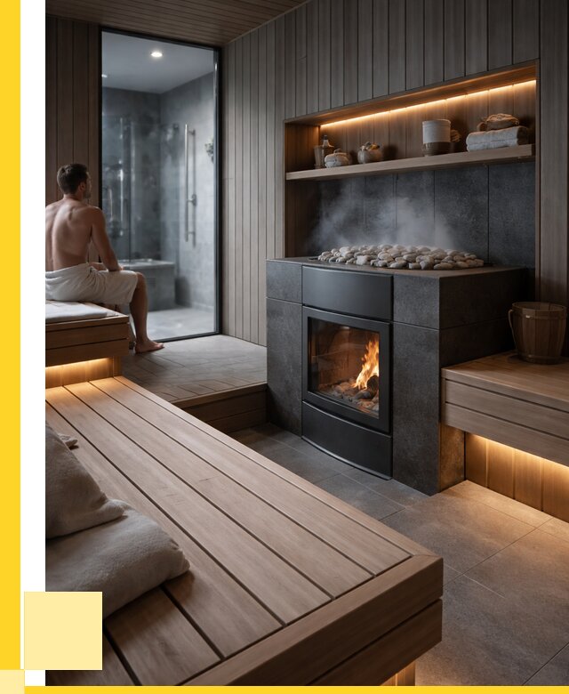 Проект сауны в частном доме в Моршанске от 36348 р. | ЭриданМрш