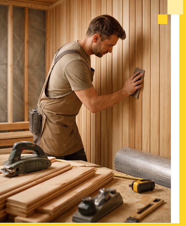 Профессиональная отделка саун и парных под ключ в Моршанске