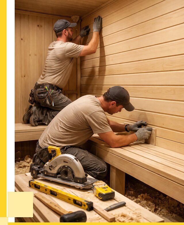 Обшивка саун вагонкой в Моршанске от 2596 р. | ЭриданМрш