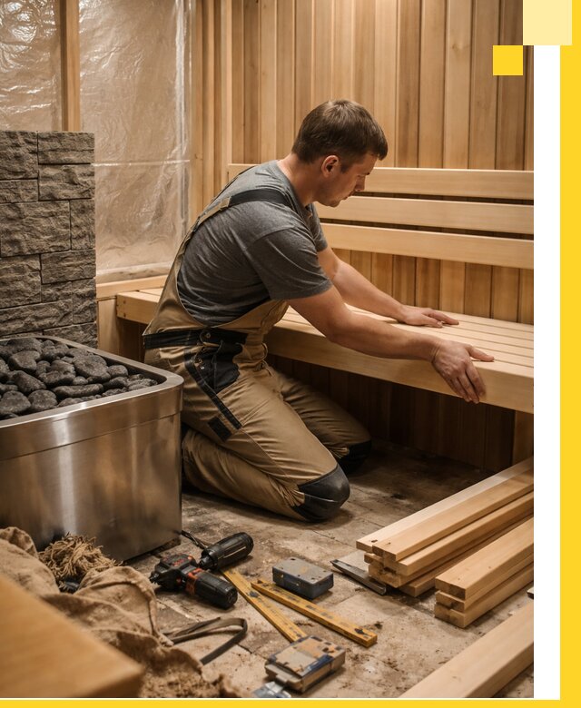 Сауны для дома под ключ с проектированием и монтажом в Моршанске