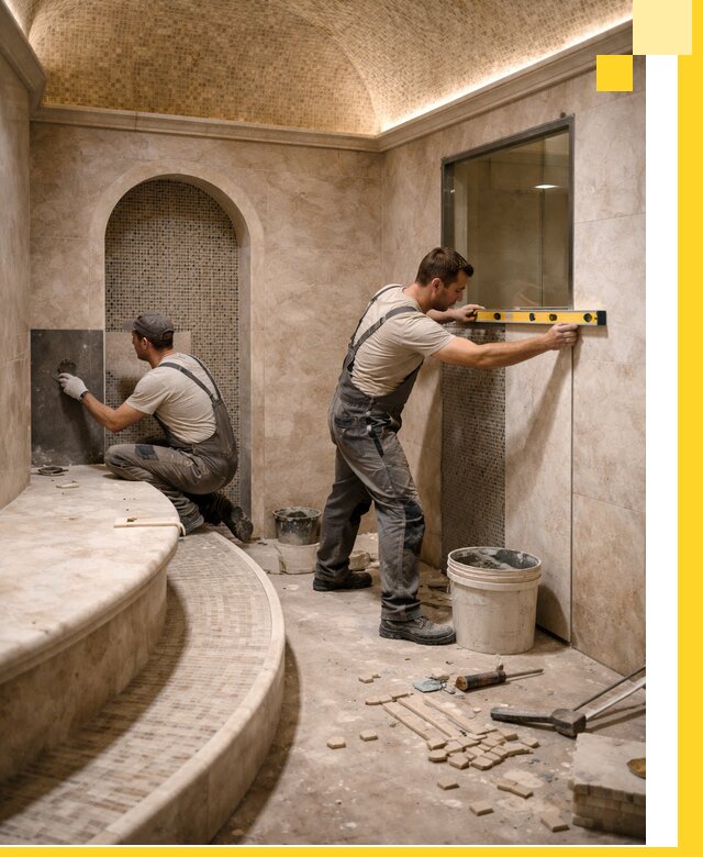 Проектирование и строительство саун с хамамом под ключ в Моршанске