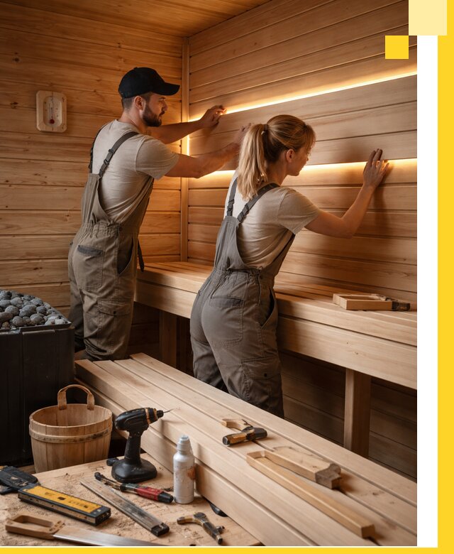 Дизайн саун и бань под ключ с индивидуальным проектом в Моршанске