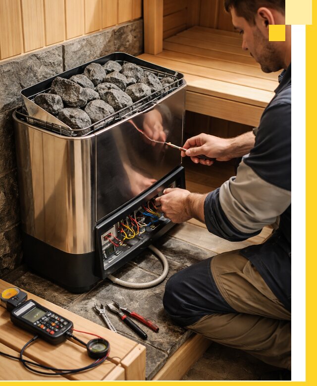 Продажа и установка электрокаменок для саун в Моршанске