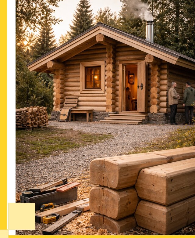 Строительство бань и комплексов в Моршанске от 467325 р.| ЭриданМрш