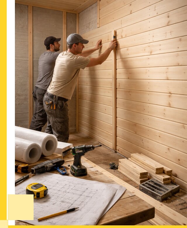 Обшивка бани вагонкой в Моршанске от 1246 р., ЭриданМрш