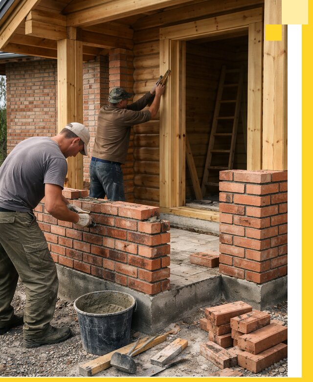 Строительство кирпичных бань под ключ в Моршанске с гарантией качества