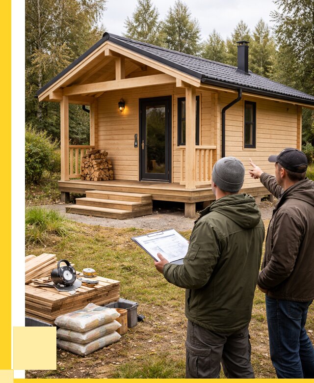 Каркасные бани под ключ в Моршанске от 311550 р. | ЭриданМрш