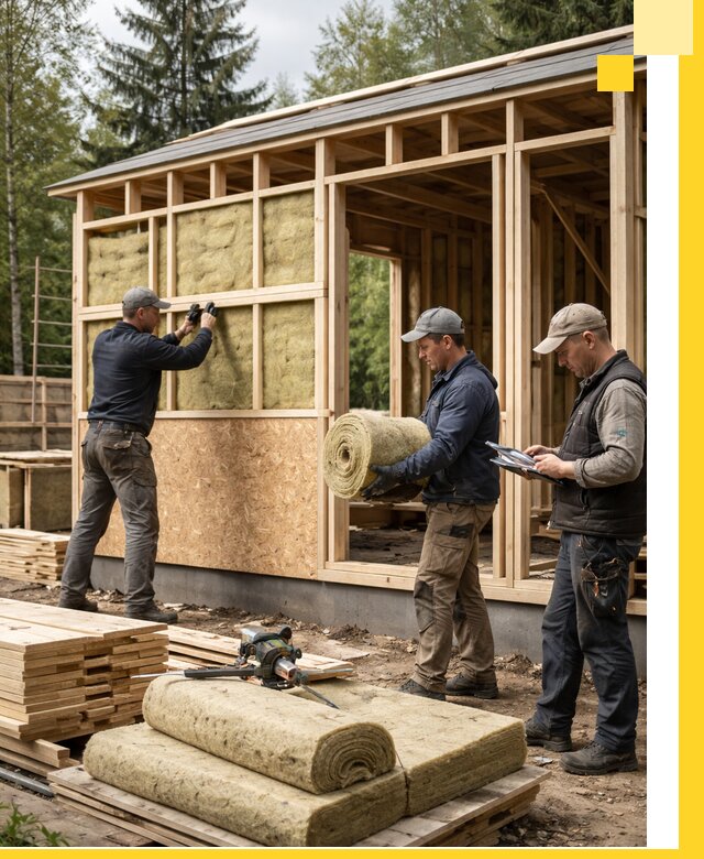 Проектирование и строительство каркасных бань в Моршанске под ключ