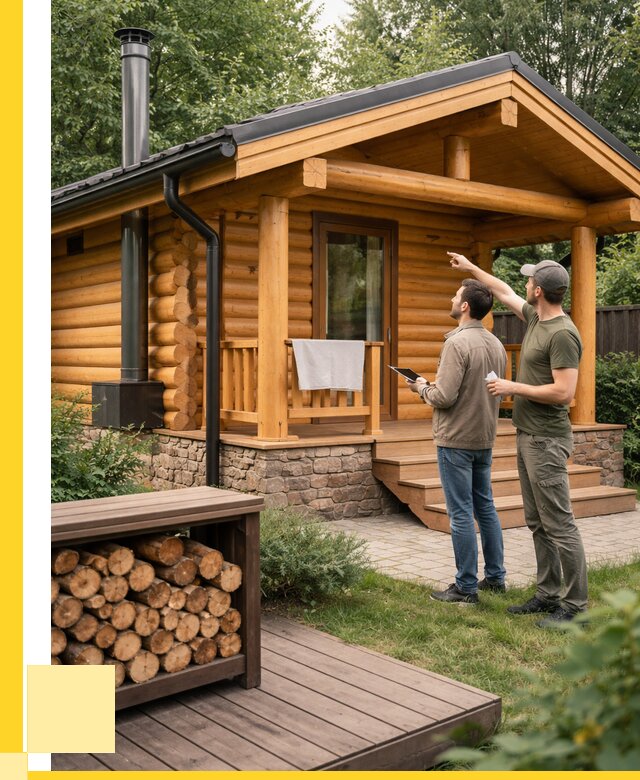 Бани для дачи под ключ в Моршанске от 259625 р. | ЭриданМрш