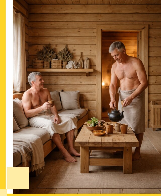 Бани с комнатой отдыха под ключ в Моршанске от 467325 р. | ЭриданМрш