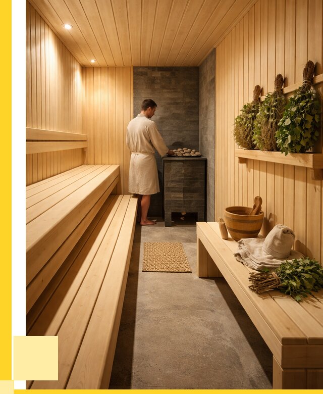 Отделка парной под ключ в Моршанске от 363475 р. | ЭриданМрш