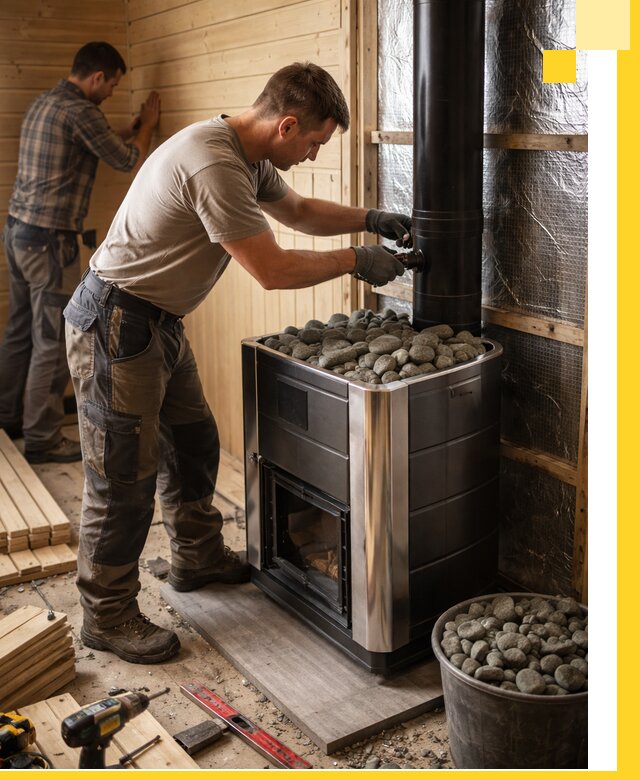 Проектирование и строительство парилок для бани в Моршанске под ключ