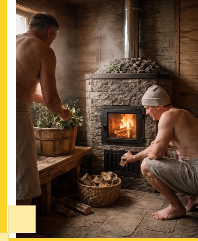 Банные печи под ключ в Моршанске от 46733 р. | ЭриданМрш кирпичная