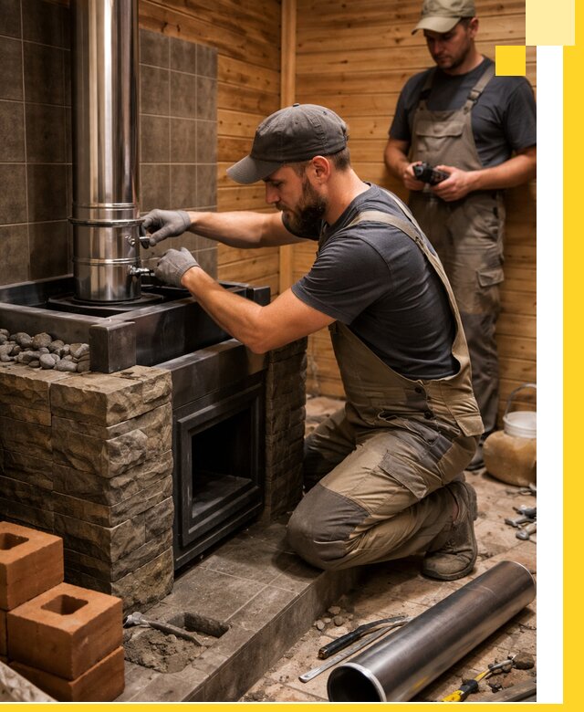 Изготовление и установка банных печей под ключ в Моршанске