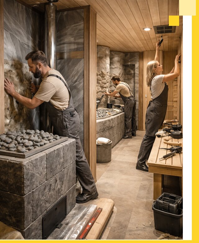 Строительство бань и SPA процедур в Моршанске под ключ и отделкой