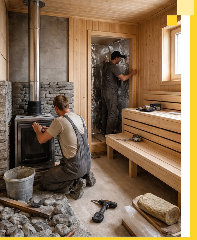 Строительство и изготовление бань под ключ в Моршанске