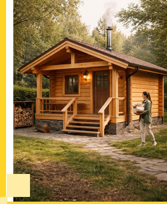 Купить баню под ключ в Моршанске от 675025 р. | ЭриданМрш