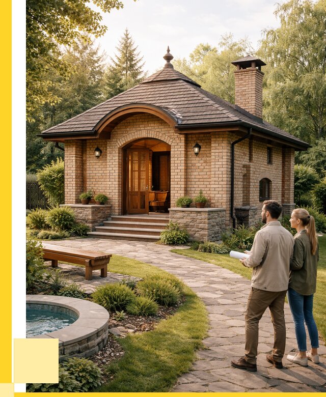 Проект кирпичной бани в Моршанске от 31155 р. | ЭриданМрш