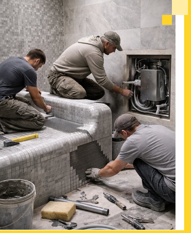 Проекты хамамов под ключ в Моршанске и дизайн и строительство