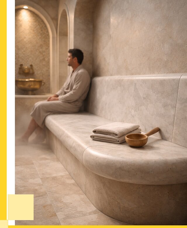 Сиденья для хамама в Моршанске под ключ от 12462 р. | ЭриданМрш