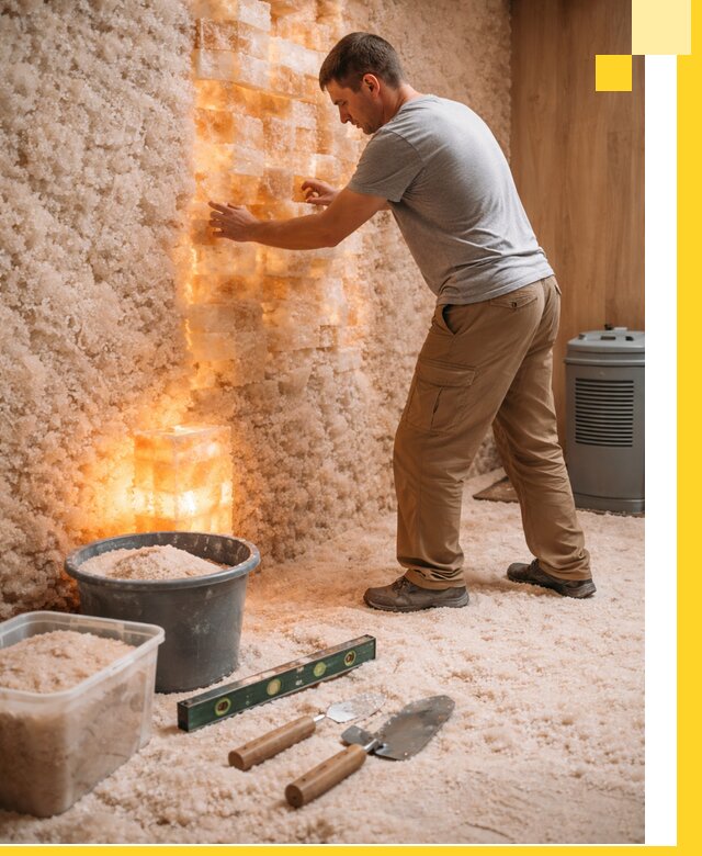 Проектирование и монтаж соляных комнат в Моршанске под ключ