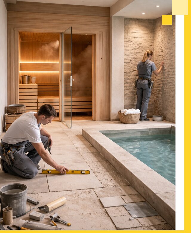 Комплексный дизайн и отделка интерьеров SPA под ключ в Моршанске